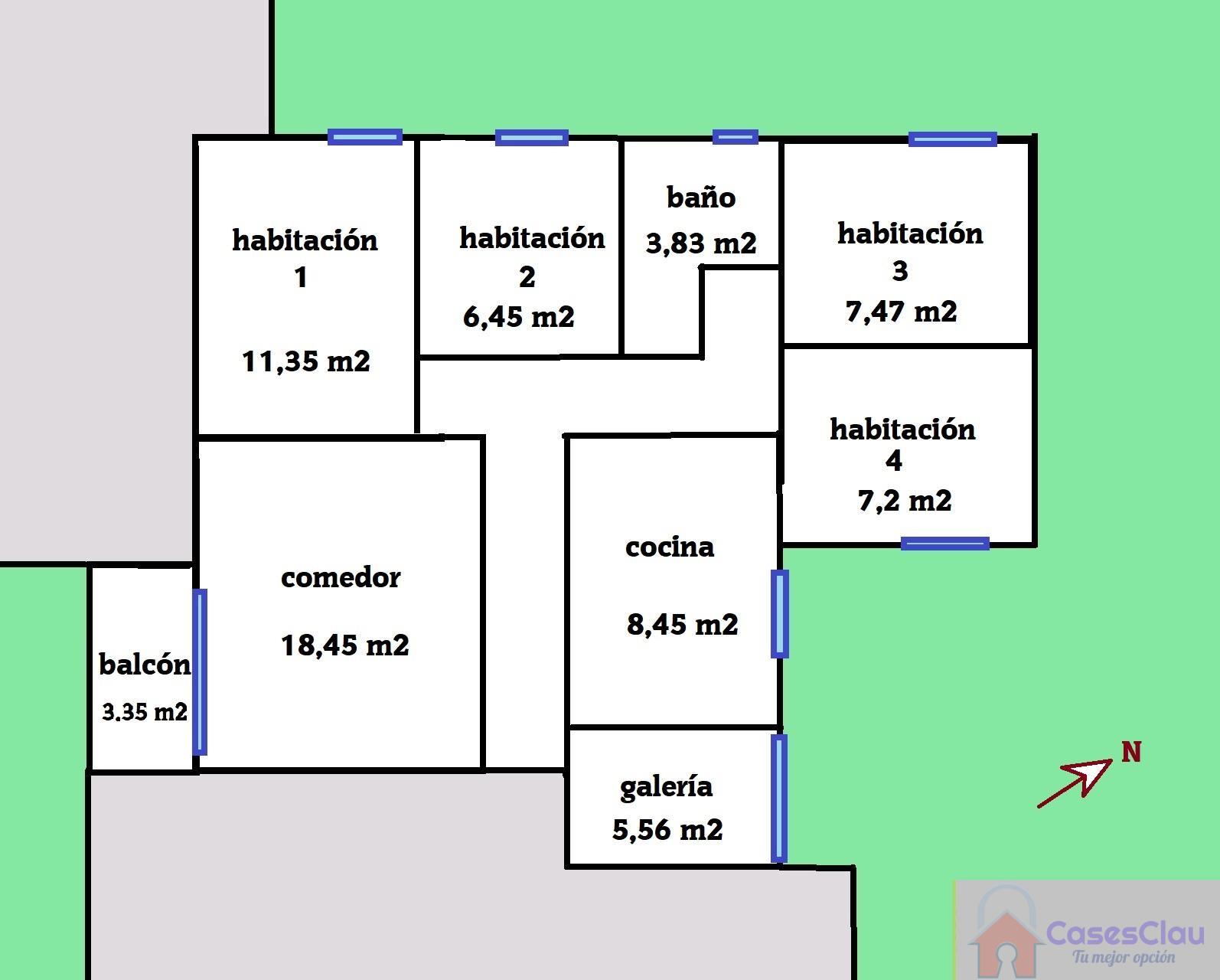 Venta de piso en Castellón