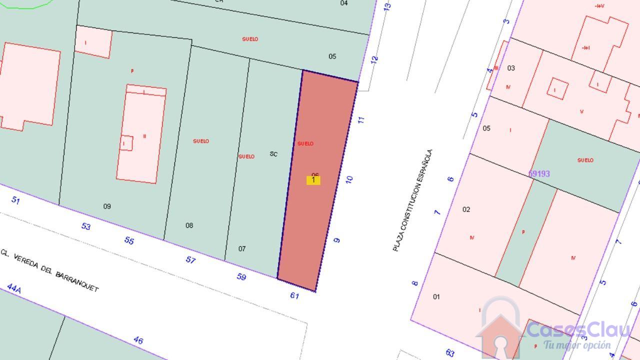 For sale of land in Oropesa del Mar