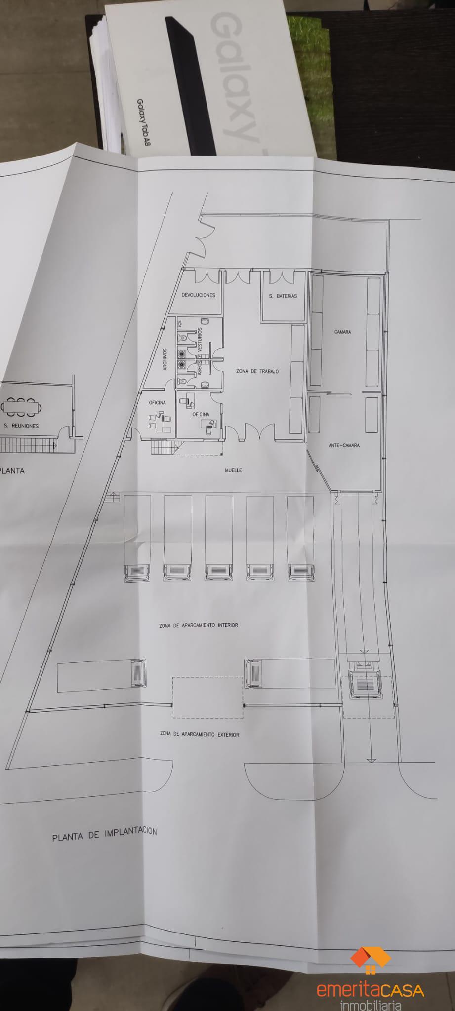 For sale of industrial plant/warehouse in Trujillanos