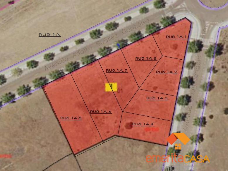For sale of land in Mérida