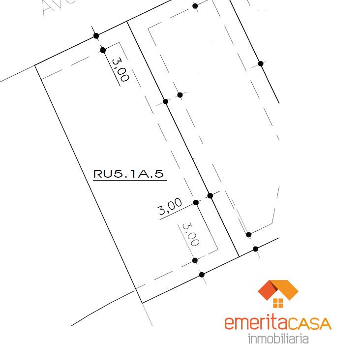 For sale of land in Mérida