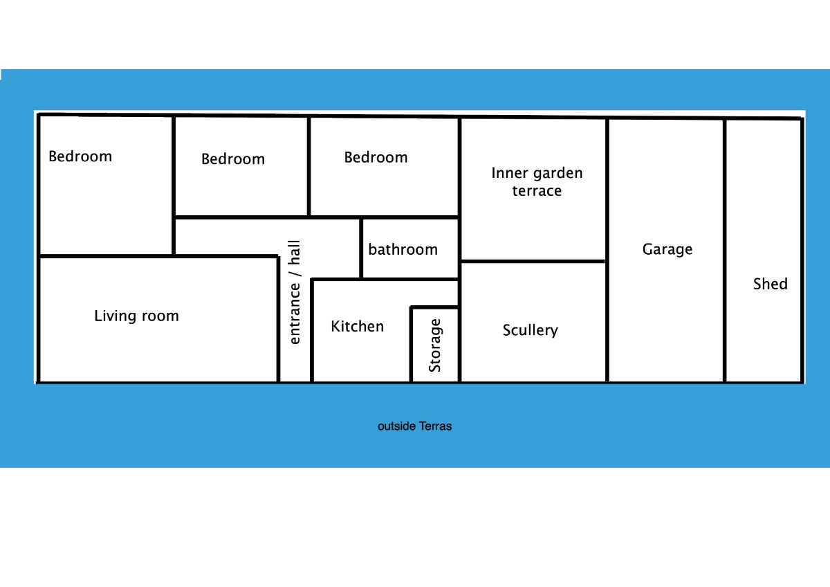 Til salg fra bungalow i Vélez-Rubio
