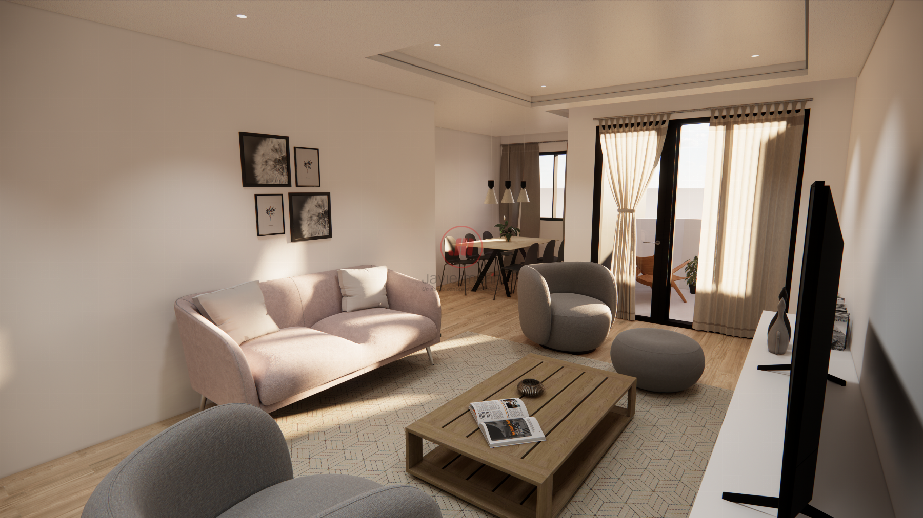 For sale of flat in Cáceres