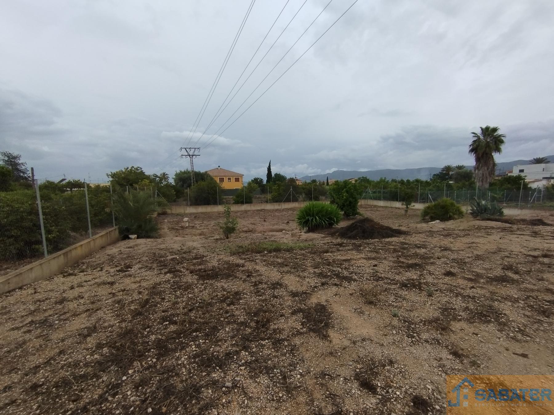 Venta de terreno en Aljucer