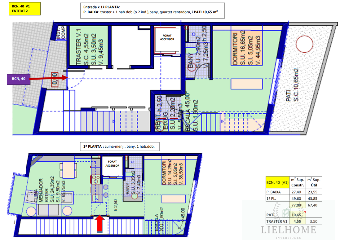 For sale of new build in Sabadell