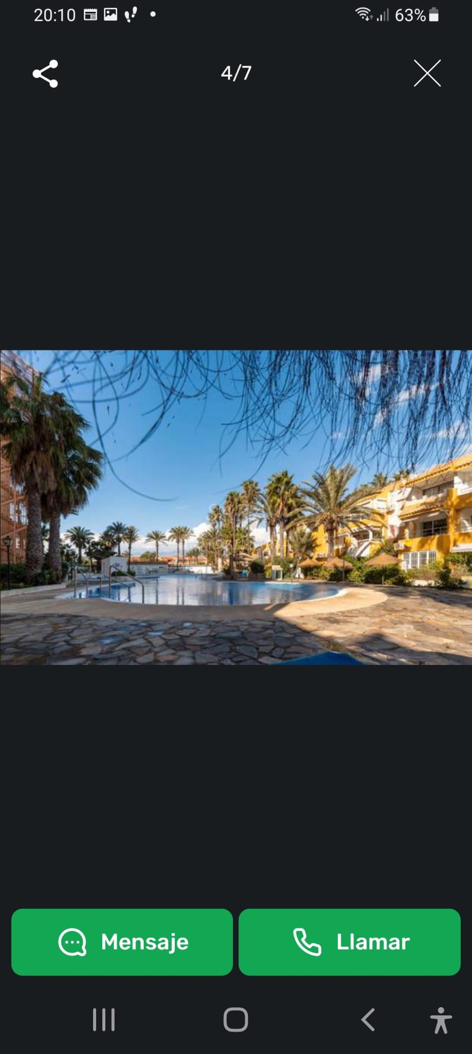 Alquiler de apartamento en Roquetas de Mar