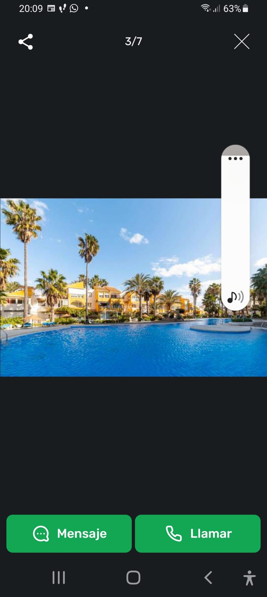 Alquiler de apartamento en Roquetas de Mar