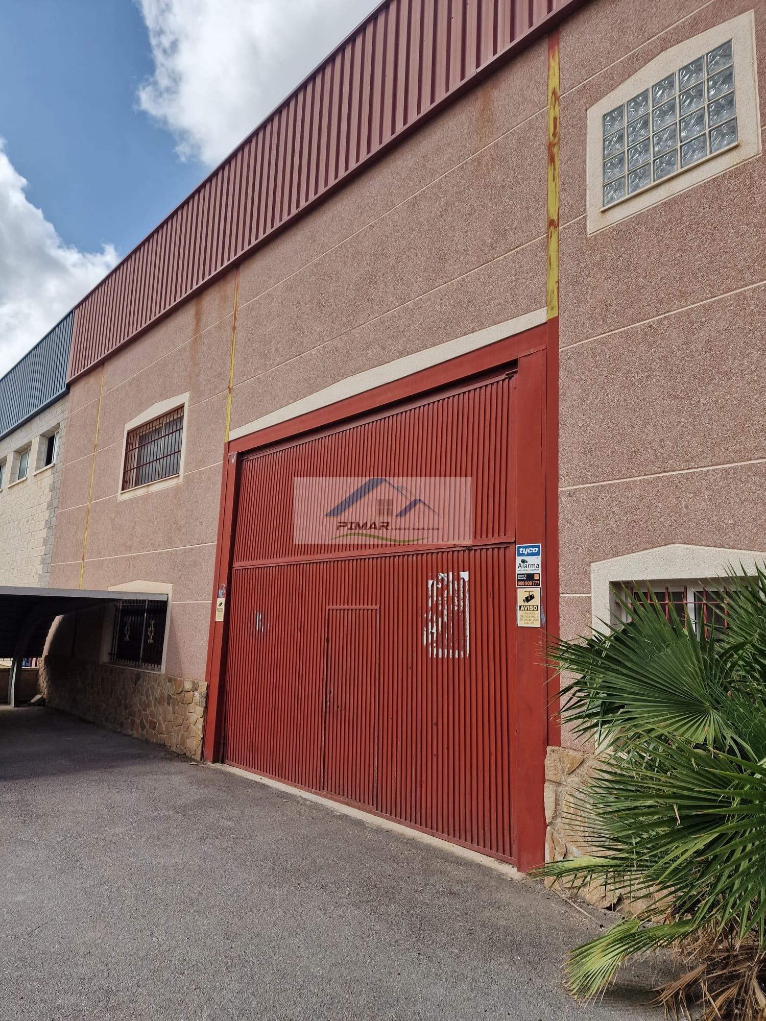 For sale of industrial plant/warehouse in Aspe