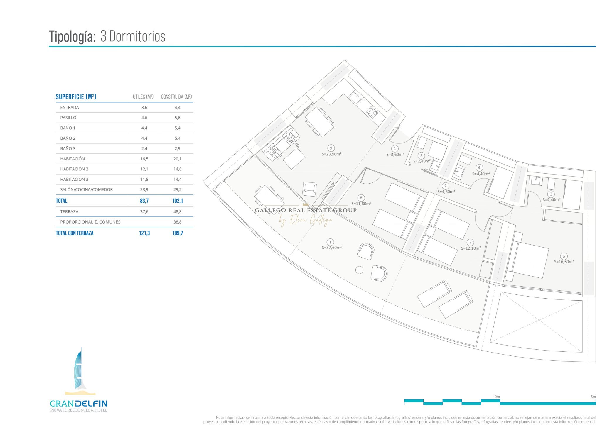 Venta de apartamento en Benidorm