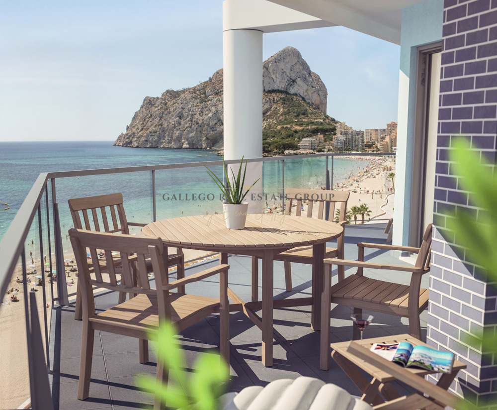 Venta de obra nueva en Calpe