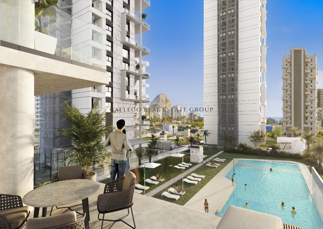 Venta de obra nueva en Calpe
