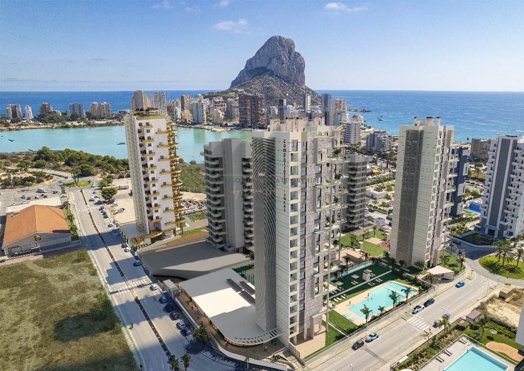 Venta de obra nueva en Calpe