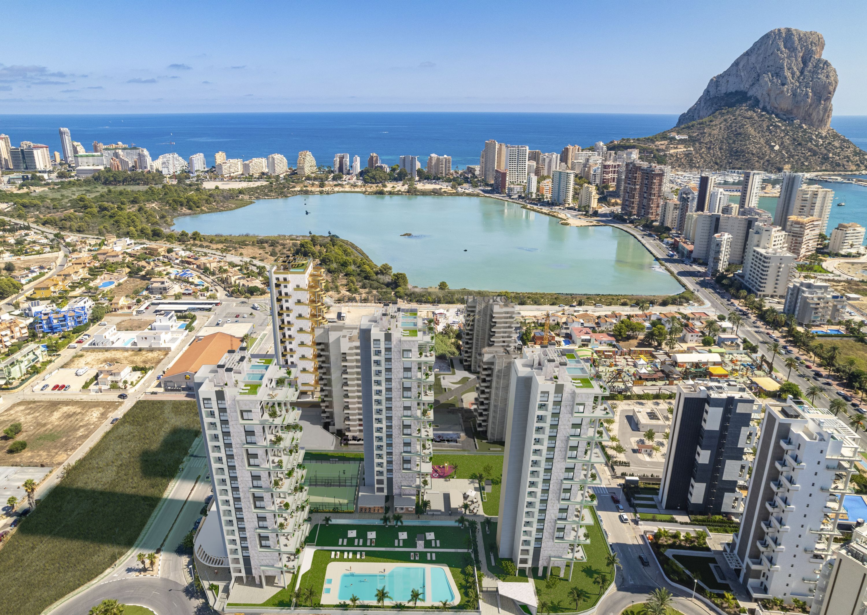 Venta de obra nueva en Calpe