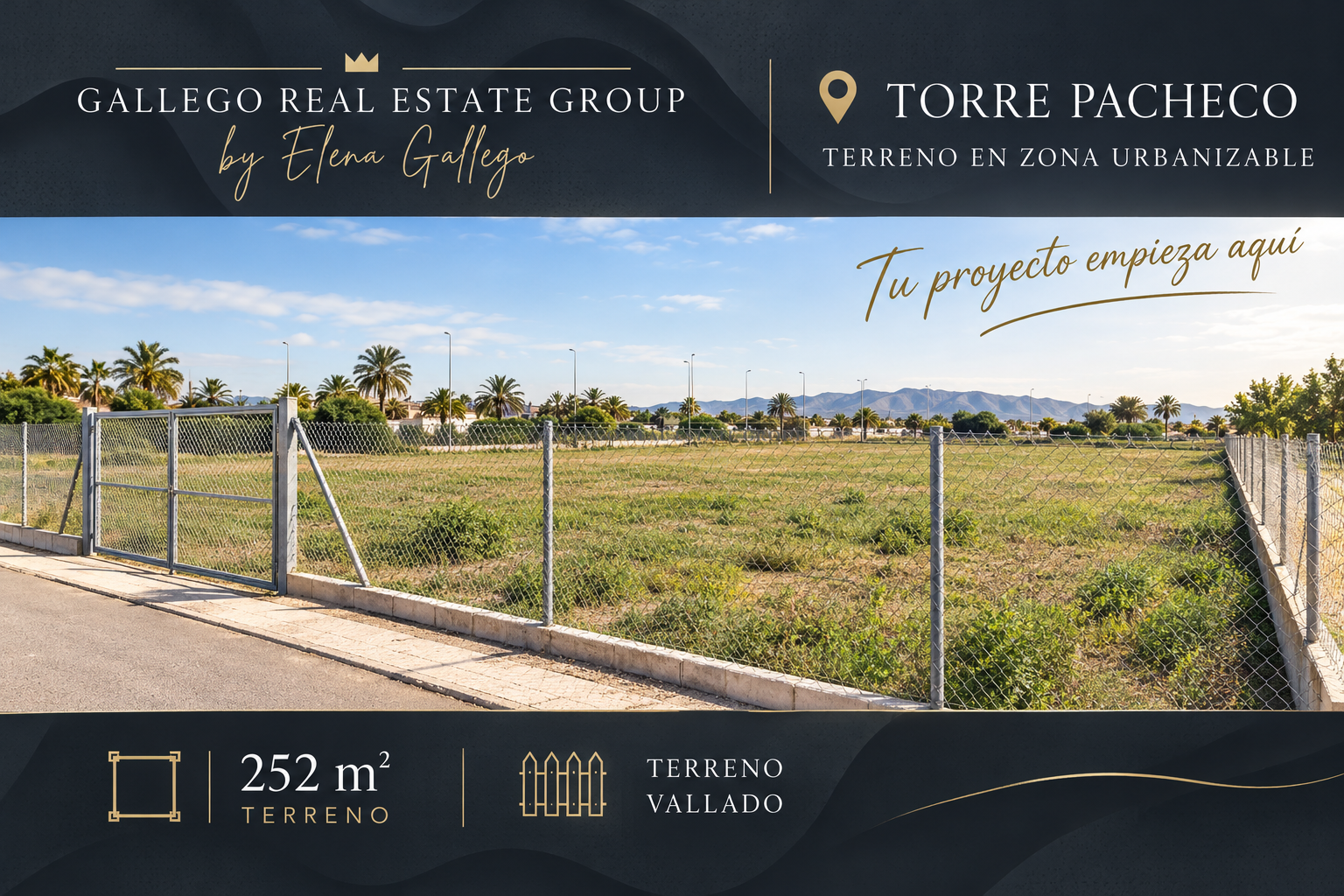 Venta de terreno en Torre Pacheco