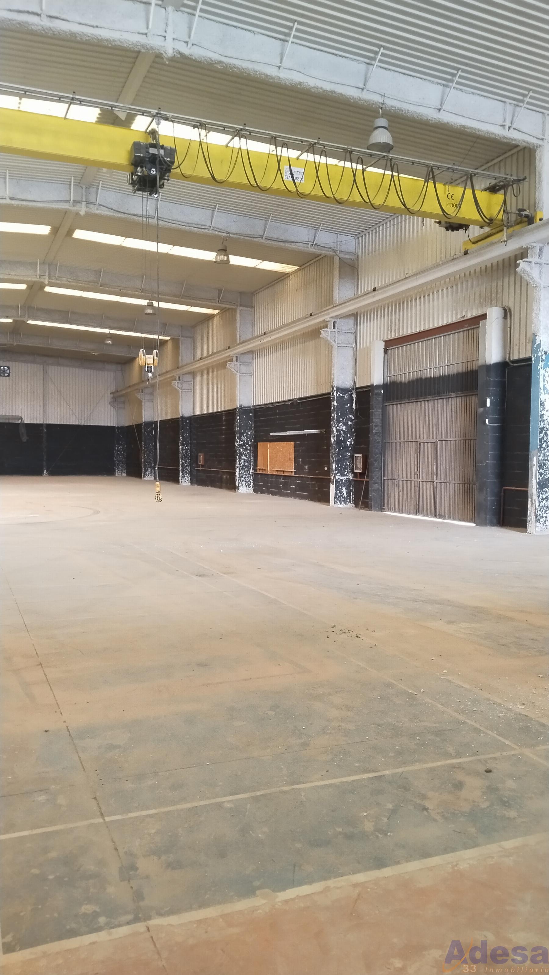 For rent of industrial plant/warehouse in Navalcarnero