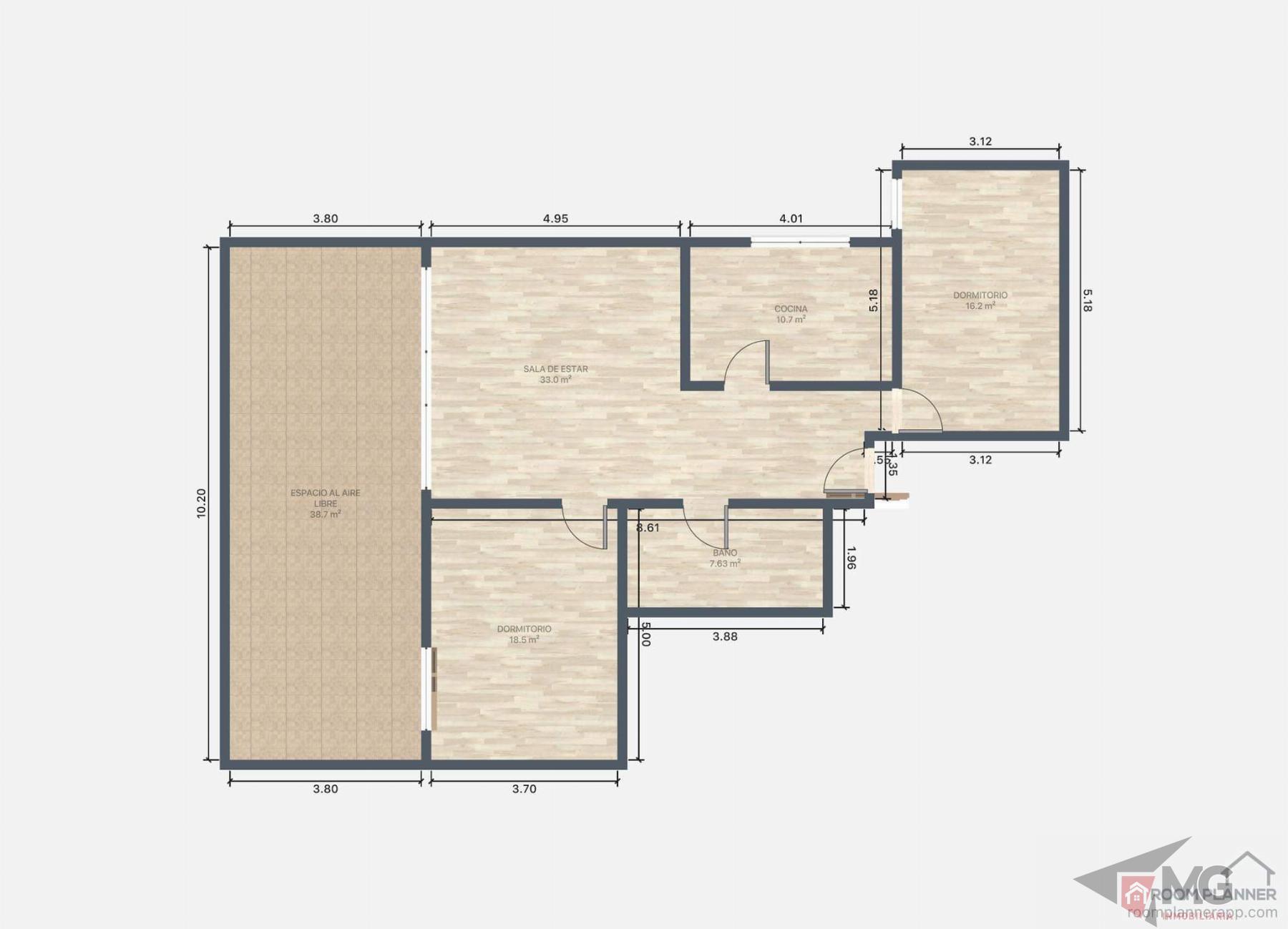 For sale of penthouse in Lorca