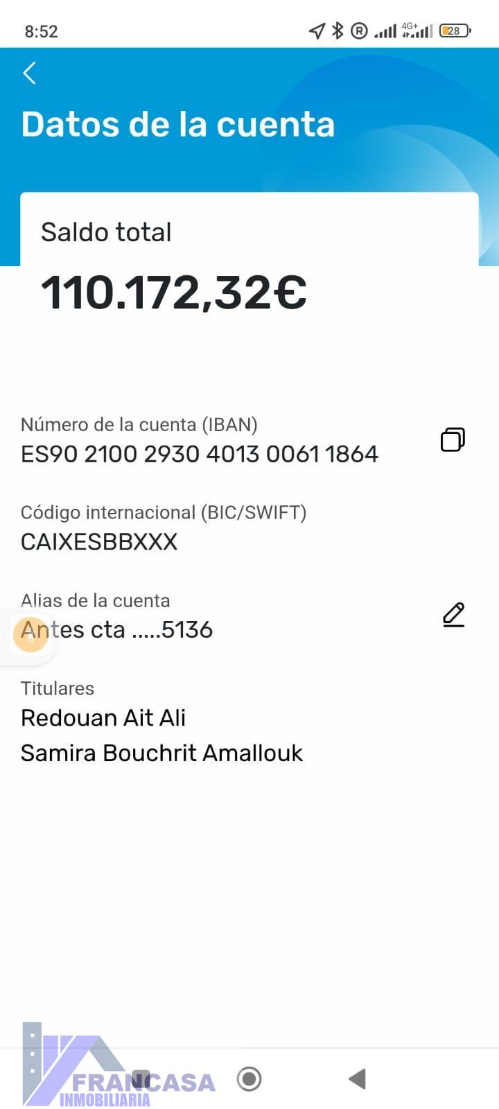 For sale of flat in Magán