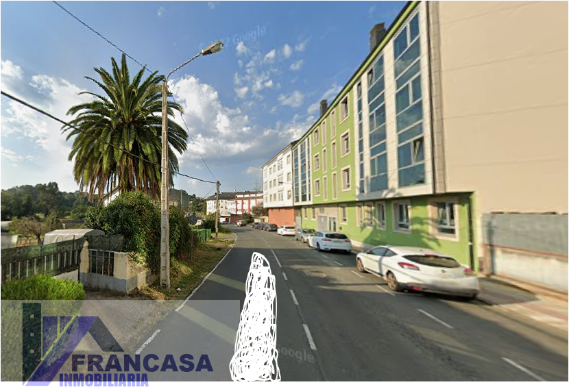 For sale of flat in Narón