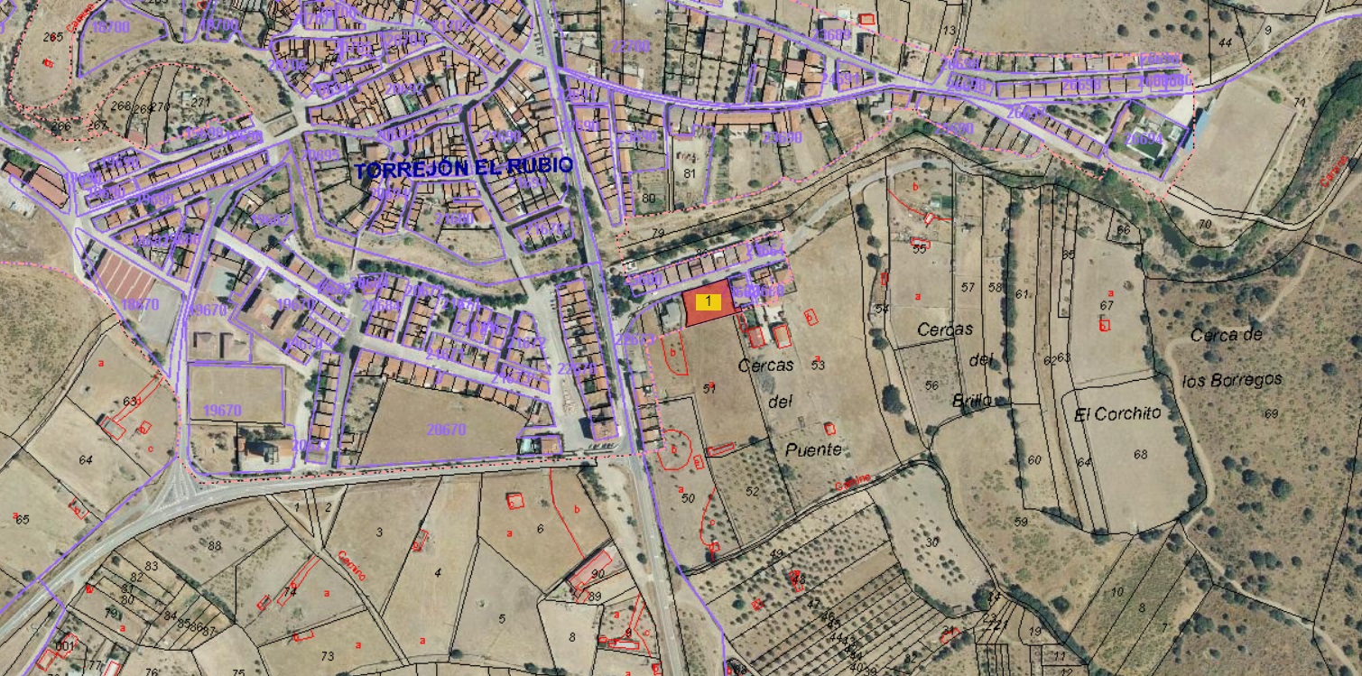 Venta de terreno en Torrejón el Rubio