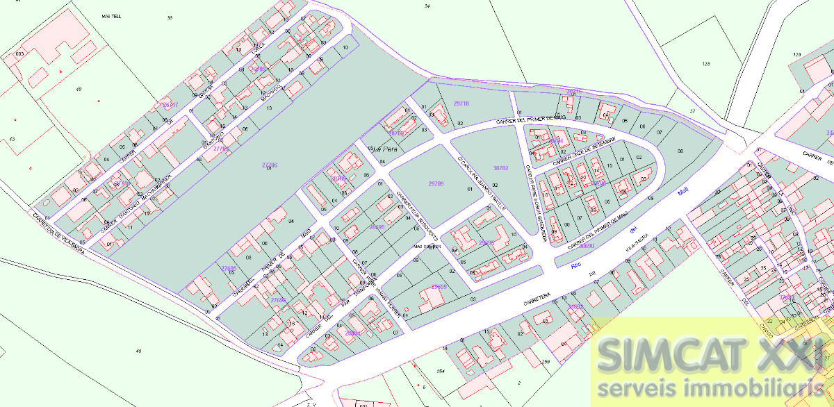 For sale of land in Fortià