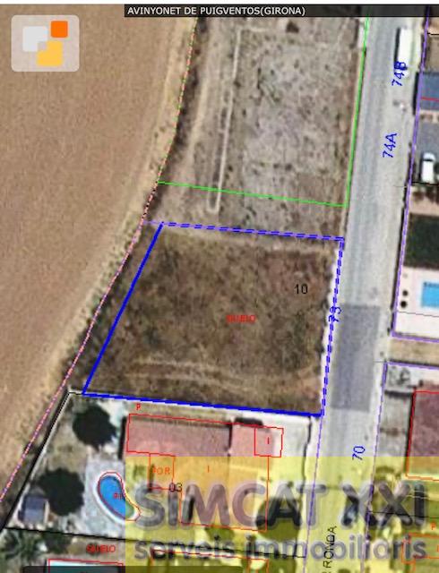For sale of land in Avinyonet de Puigventós