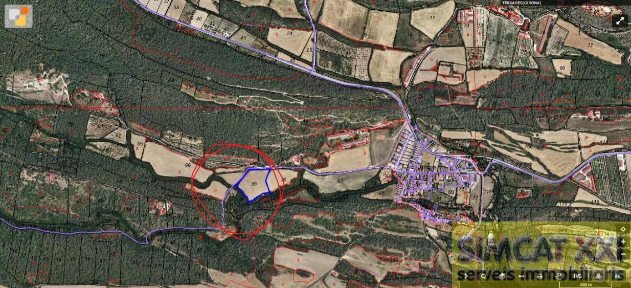 For sale of rural property in Terrades