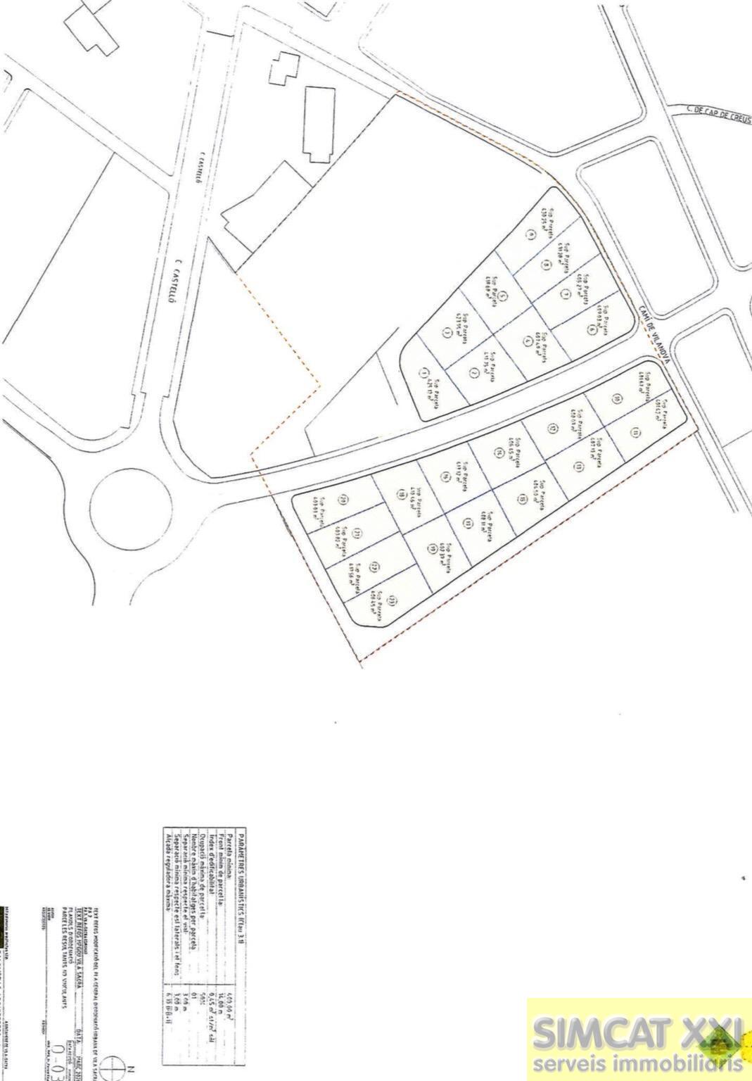 Venta de terreno en Vila-Sacra
