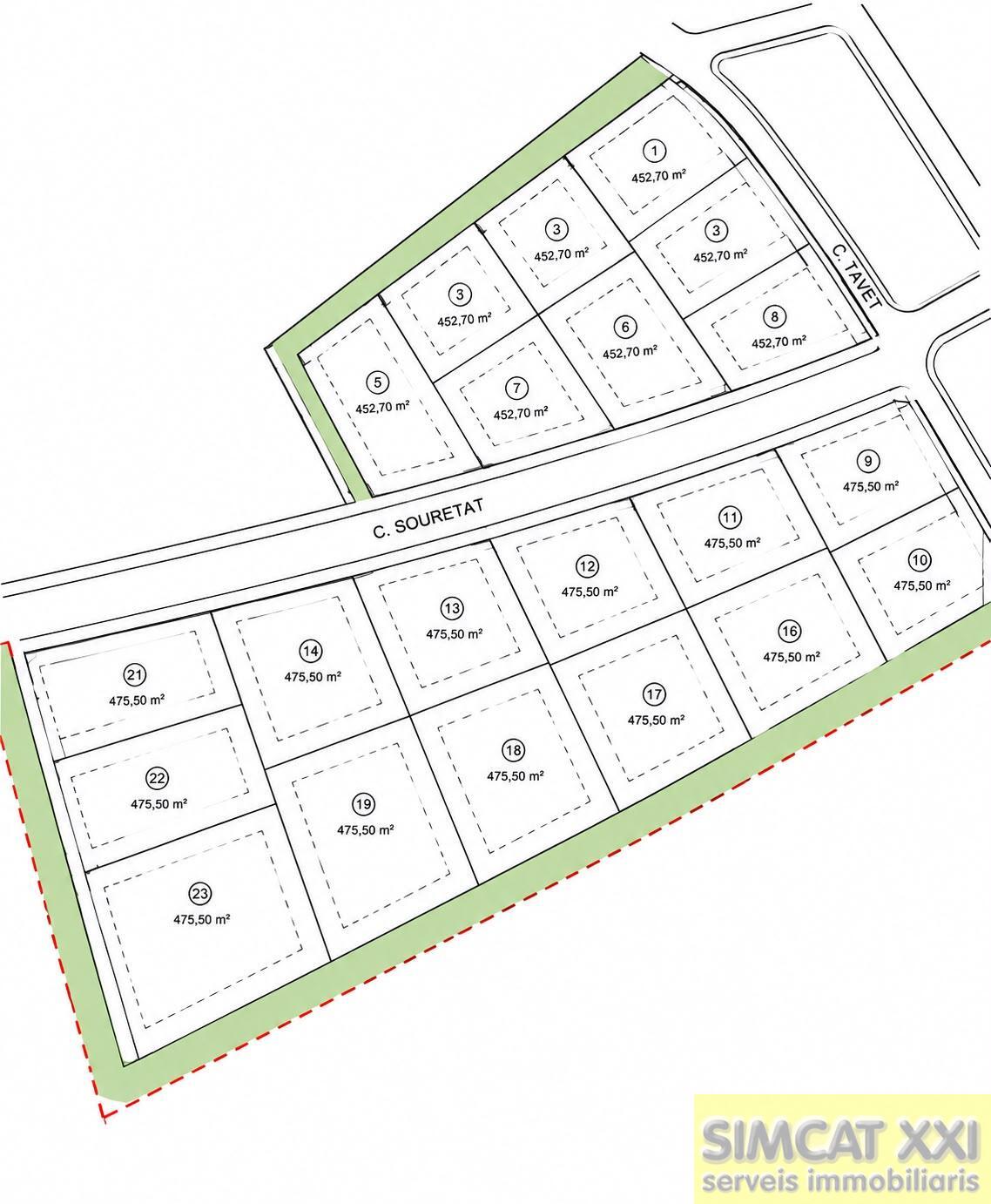 For sale of land in Vila-Sacra