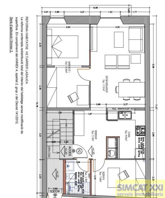 For sale of flat in Figueres