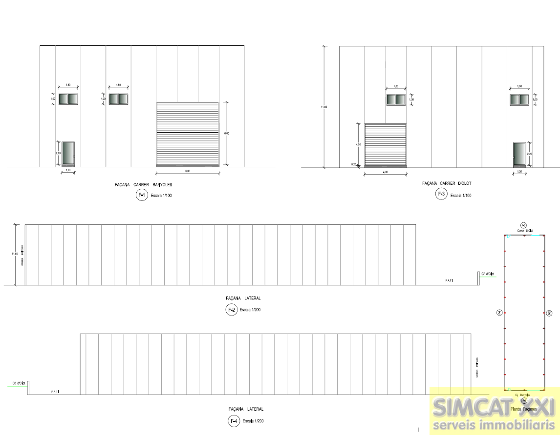 For sale of warehouse in Vilamalla