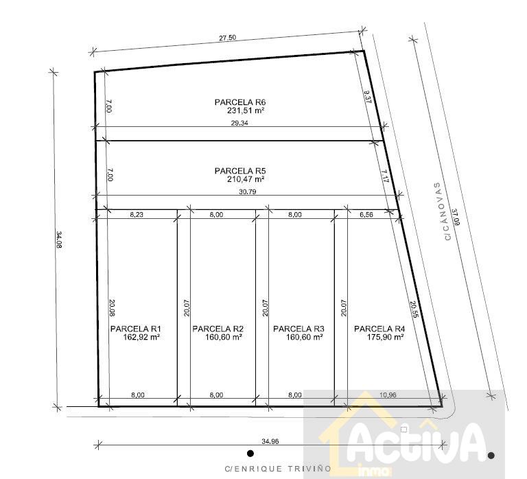 For sale of land in Almendralejo