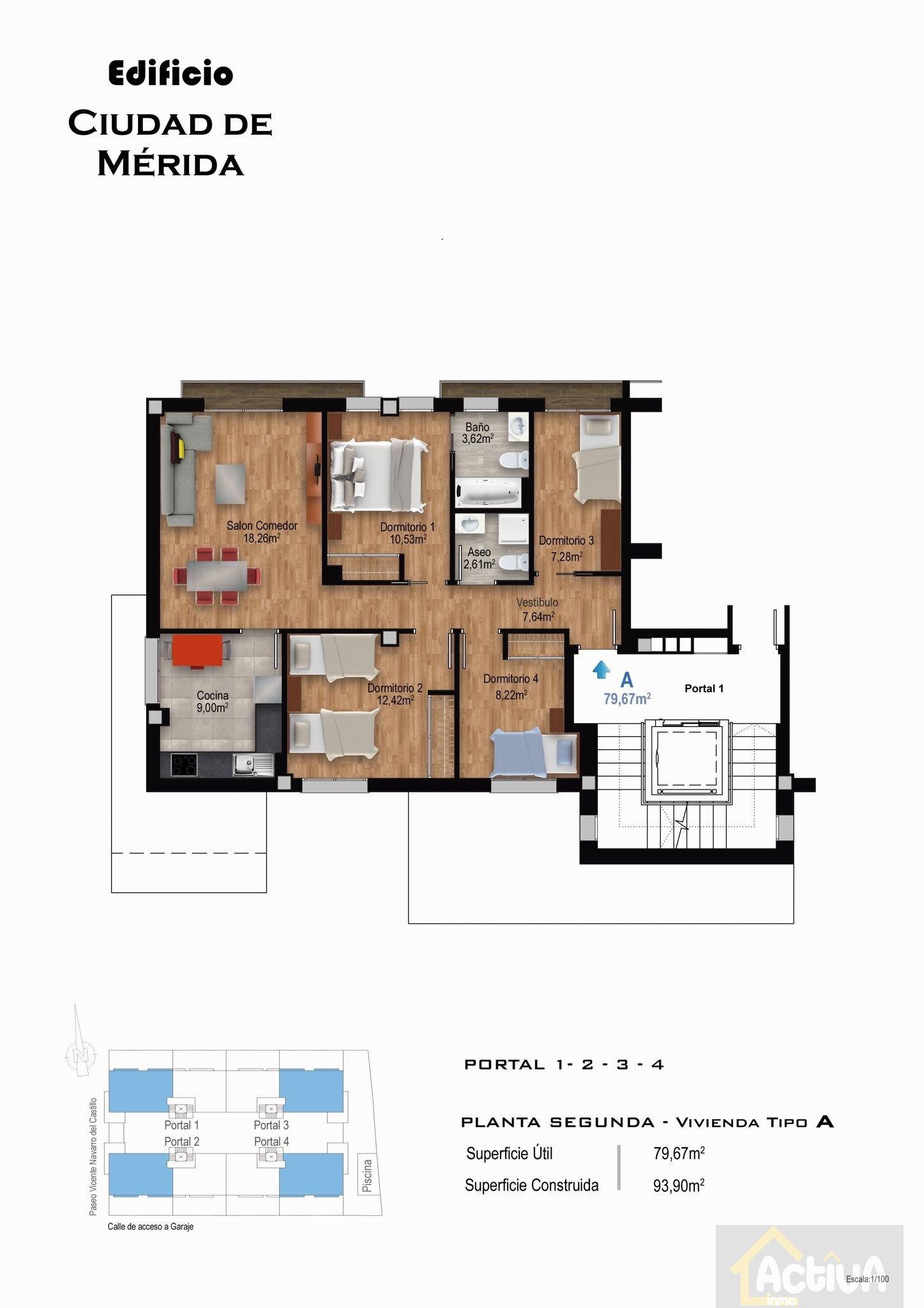 Venta de piso en Mérida