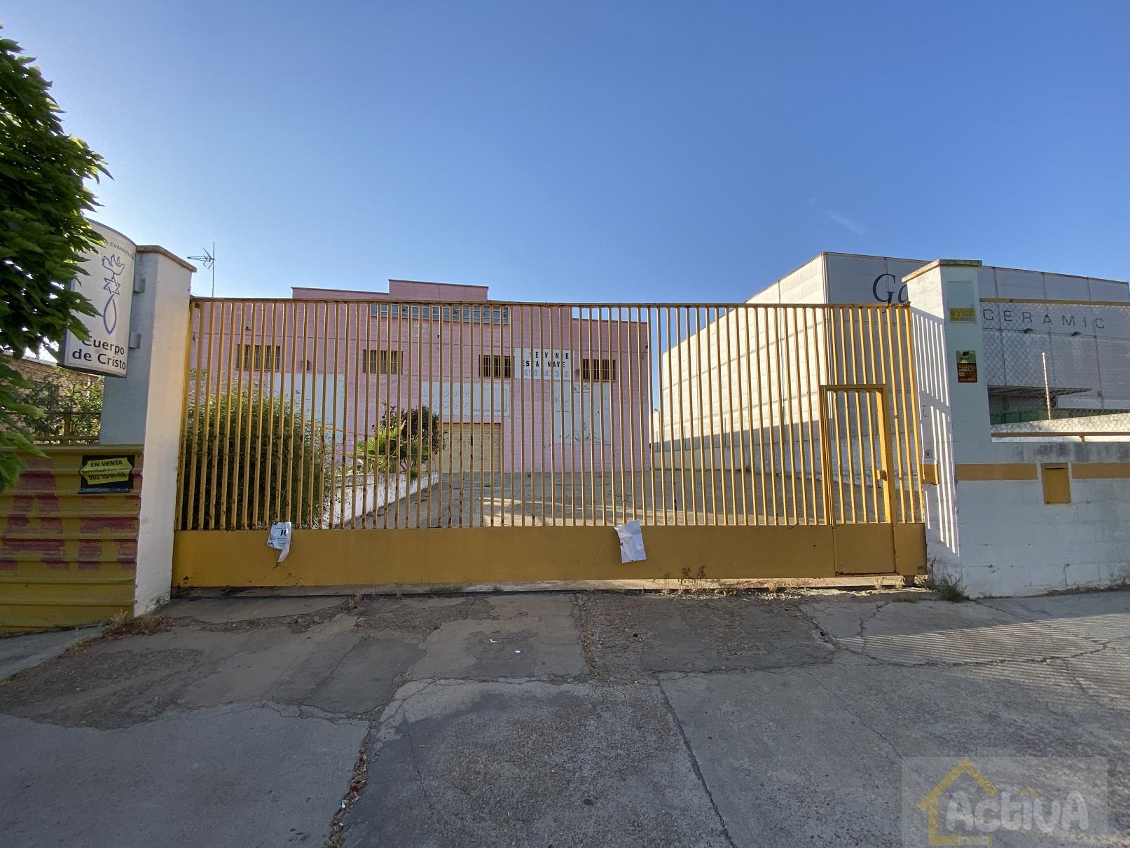 For sale of industrial plant/warehouse in Badajoz