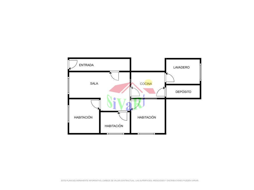 Venta de piso en Abarán