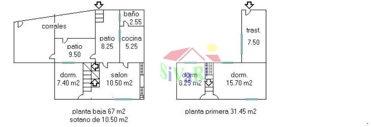 For sale of house in Abarán