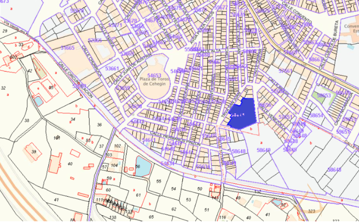 Venta de terreno en Cehegín