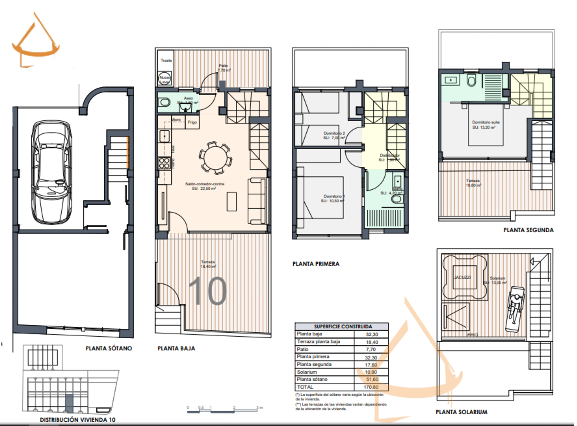 Zu verkaufen von bungalow in
 Guardamar del Segura