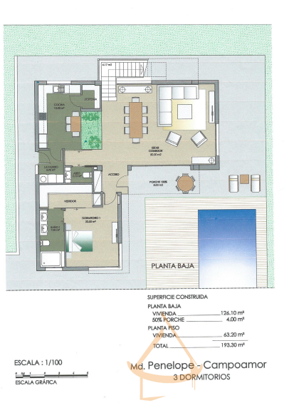 Verkoop van villa in Orihuela Costa