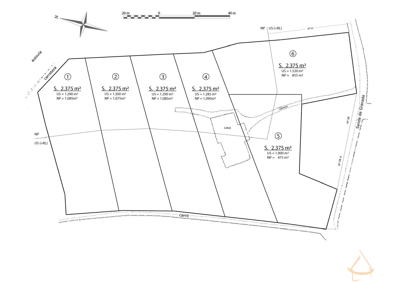 For sale of land in Murcia