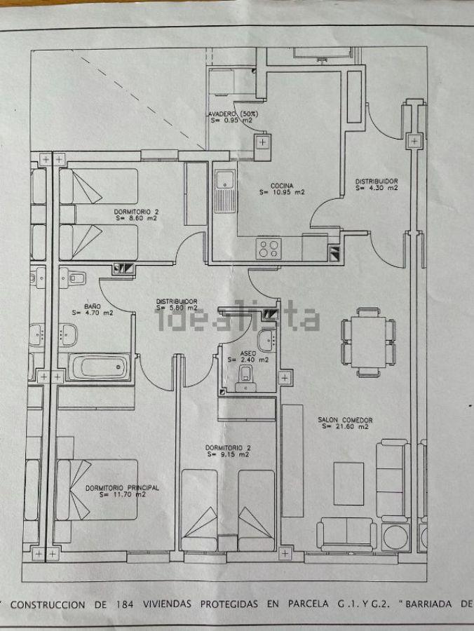 For sale of flat in Mérida