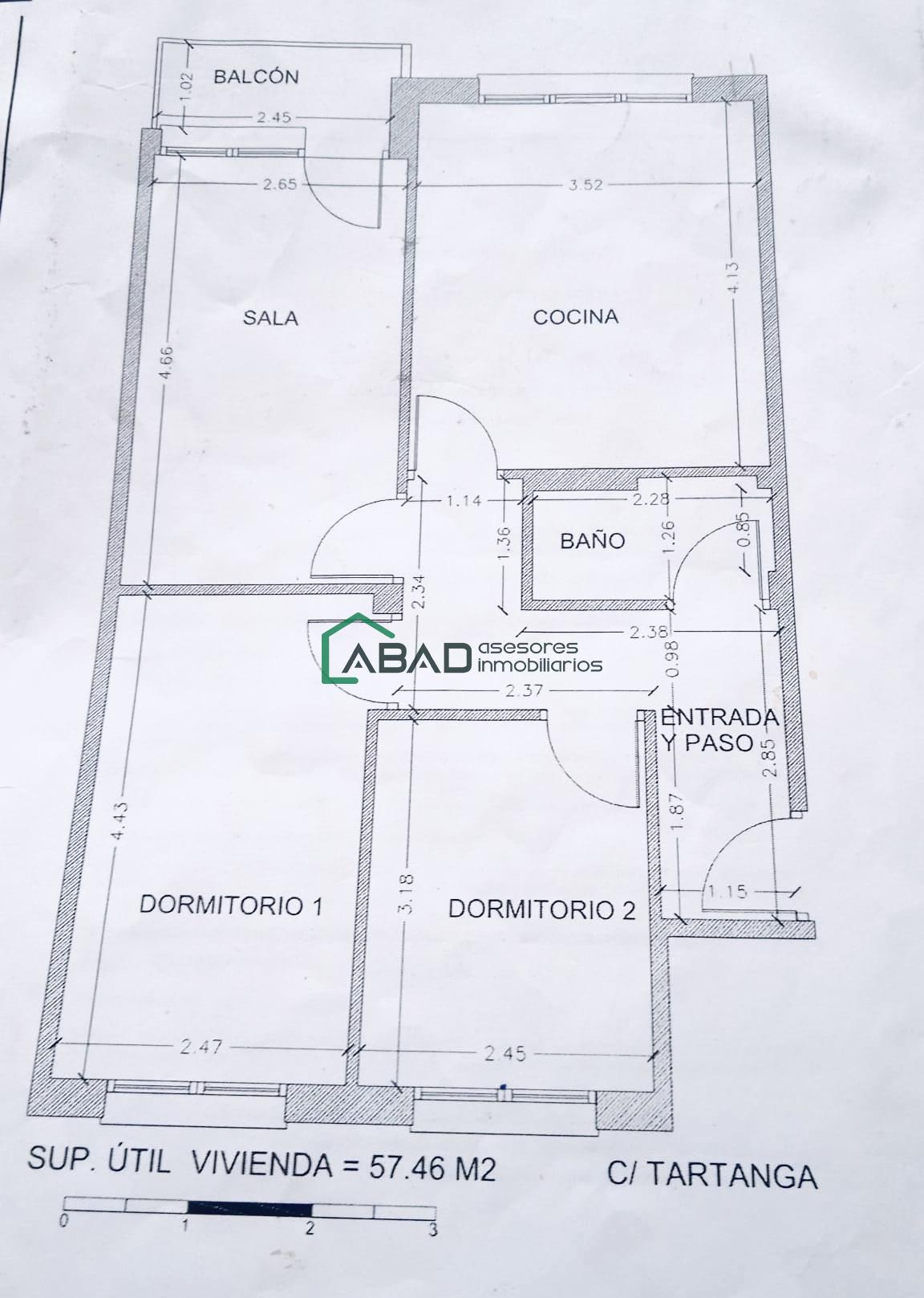 For sale of flat in Erandio