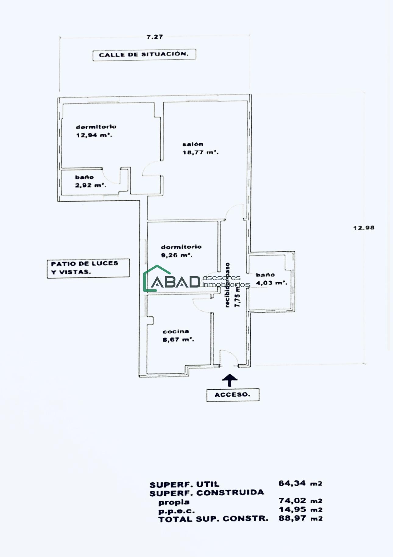 For sale of flat in Bilbao