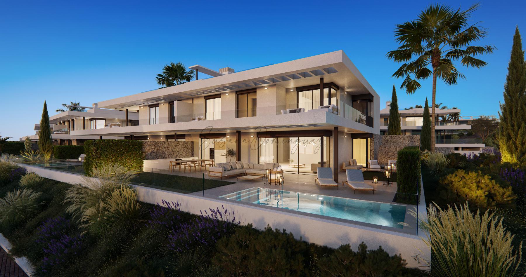 For sale of new build in Málaga