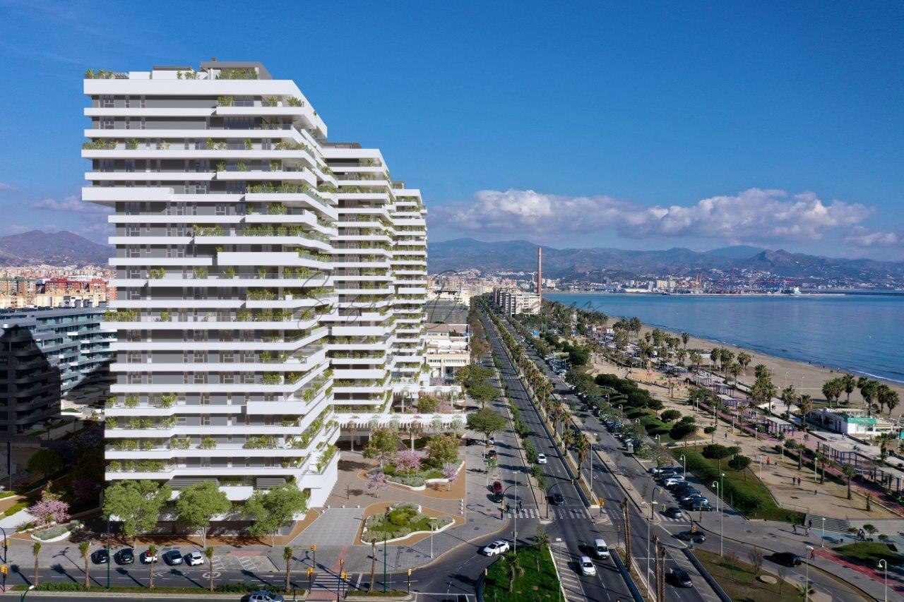 For sale of new build in Málaga