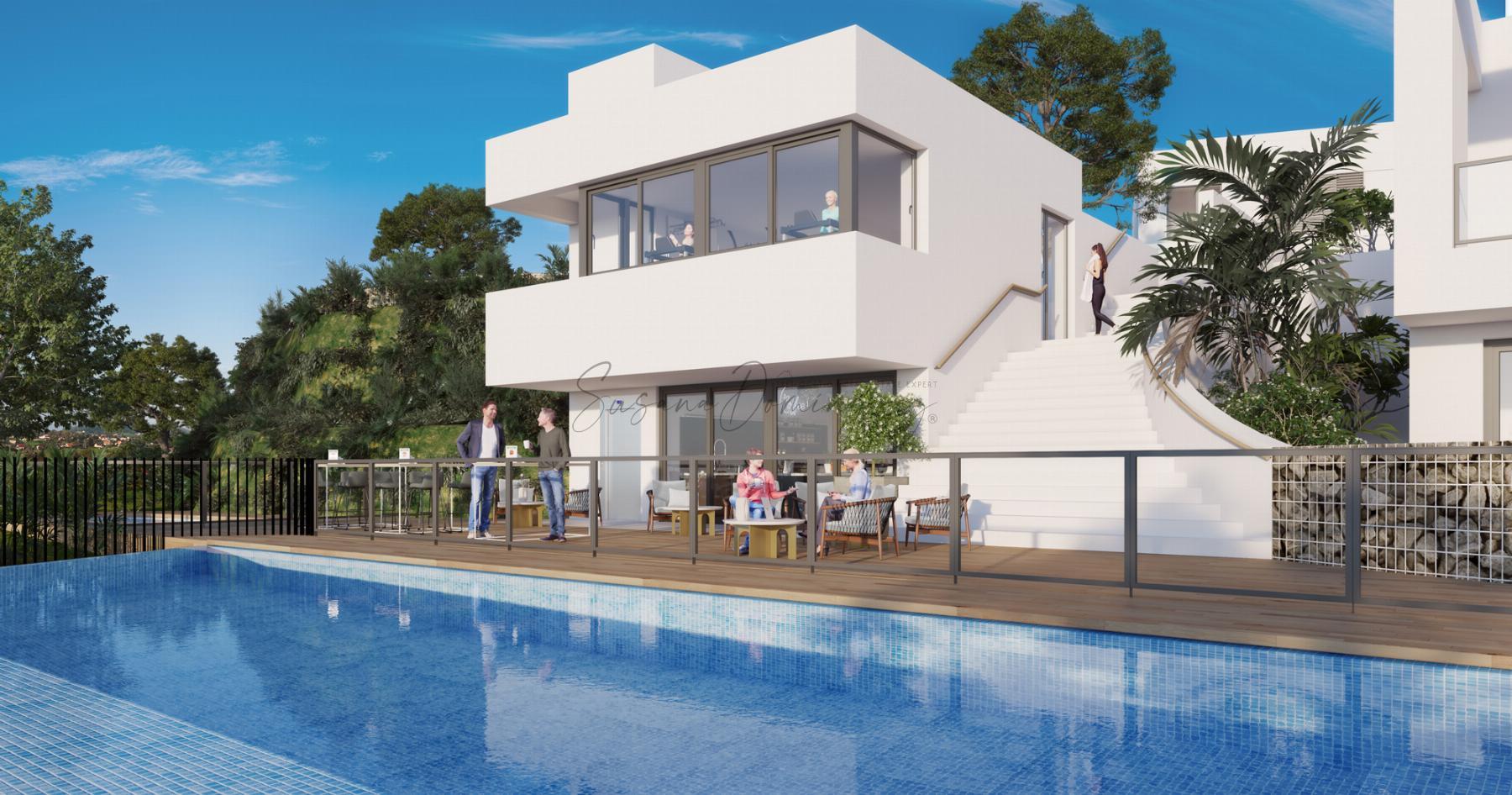 For sale of new build in Mijas
