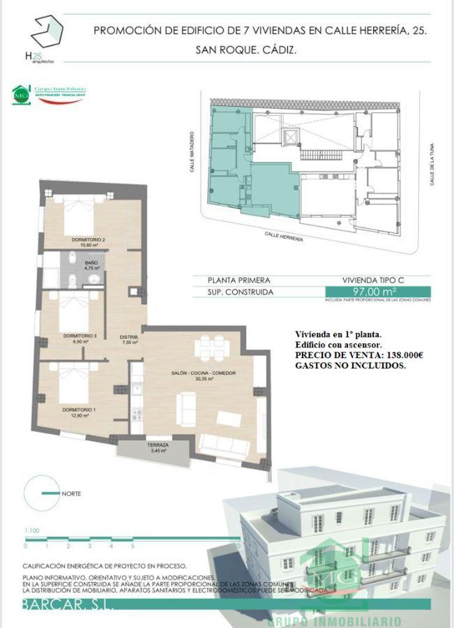 For sale of new build in San Roque