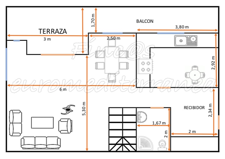 For sale of flat in Blanes
