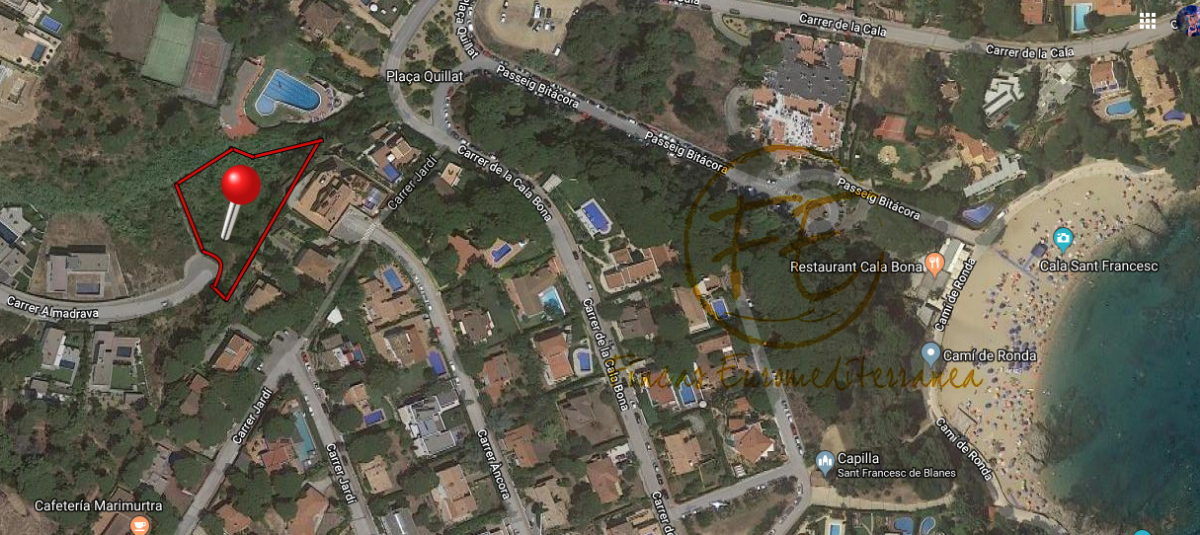 Vente de terrain dans Blanes