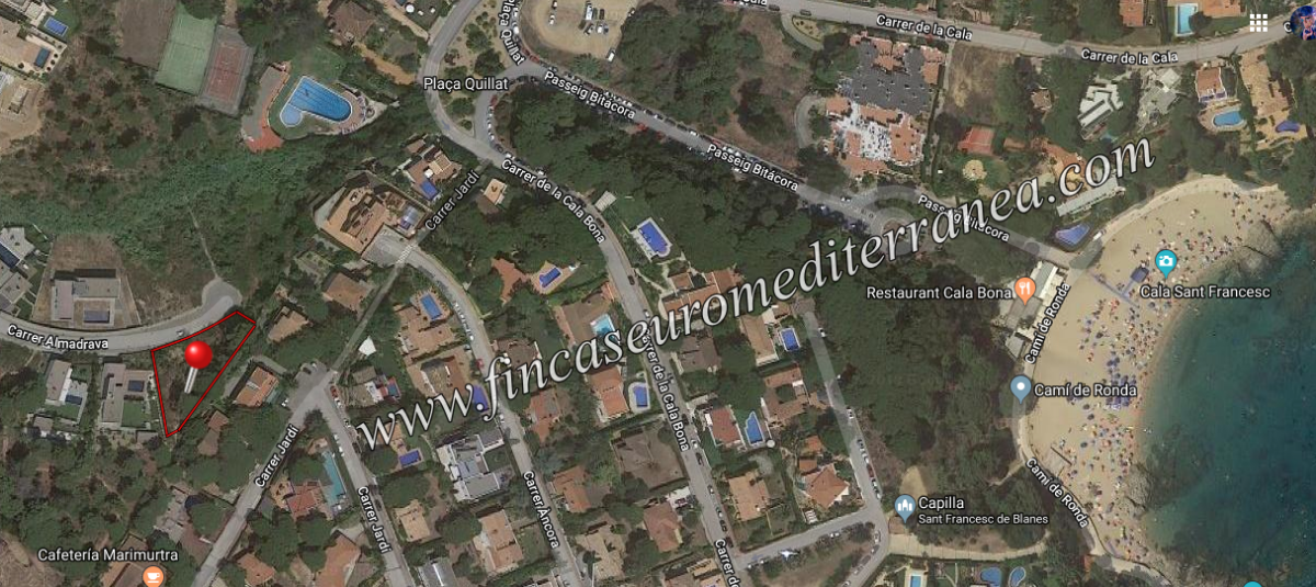 Vente de terrain dans Blanes