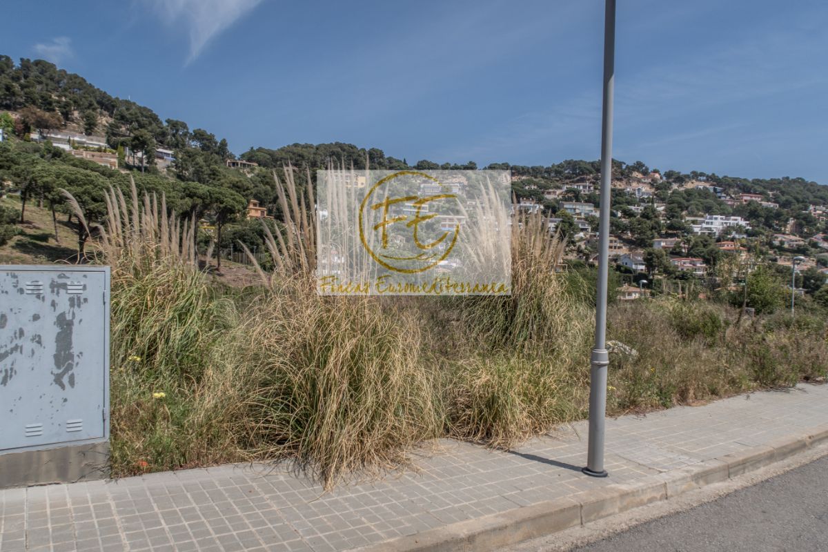 For sale of land in Blanes